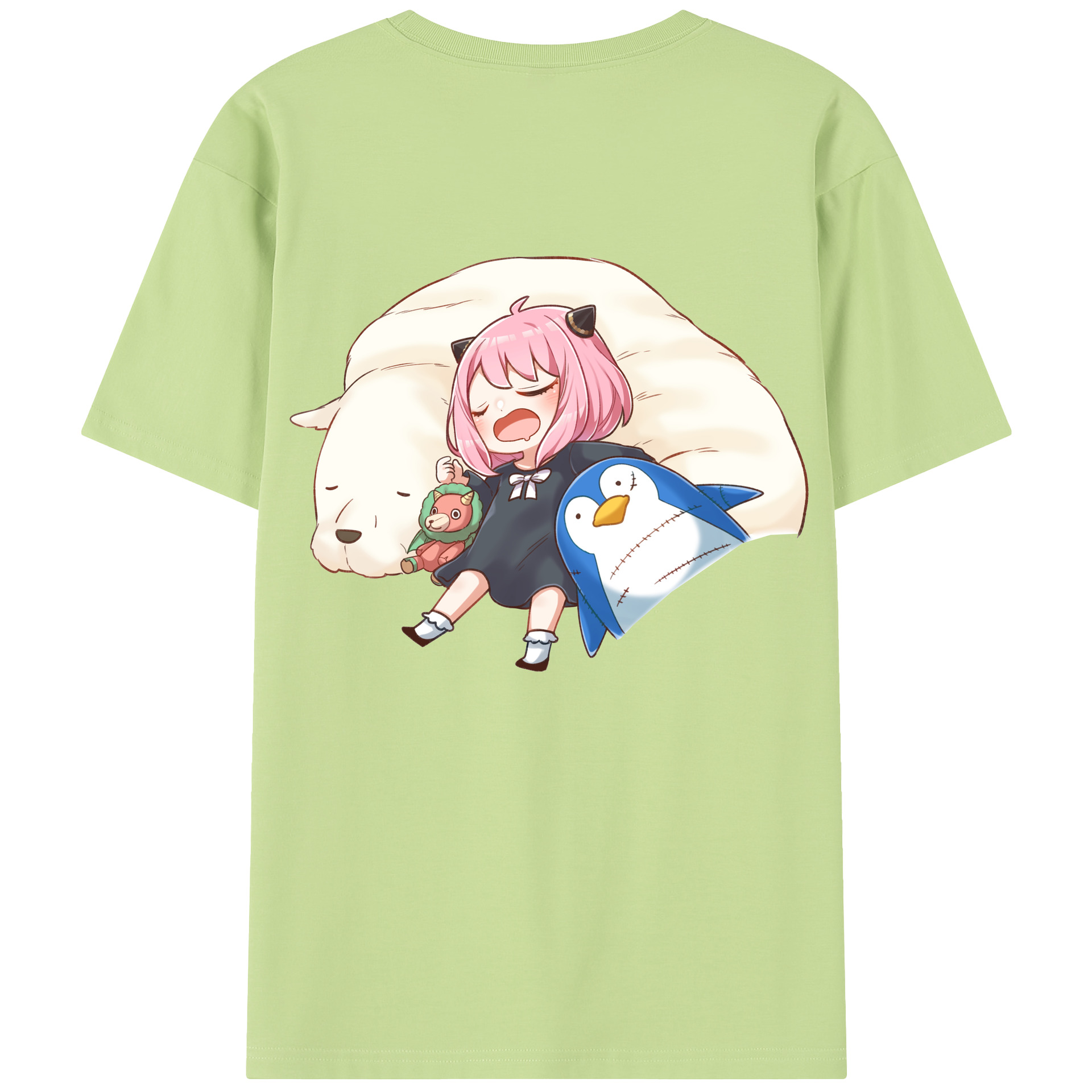 （画像用） SPY×FAMILY间谍家家酒 綿100％半袖Tシャツ（背面プリント）